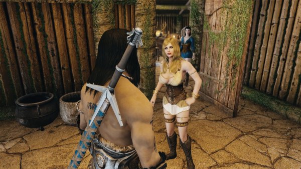 В таверне.. Skyrim SE (Тропики 7.0)