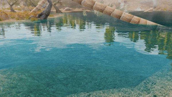 Гладь воды.. Skyrim SE (Тропики 7.0)