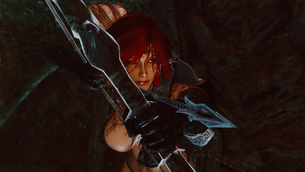 Корти с луком.. Skyrim SE (сборка 11)