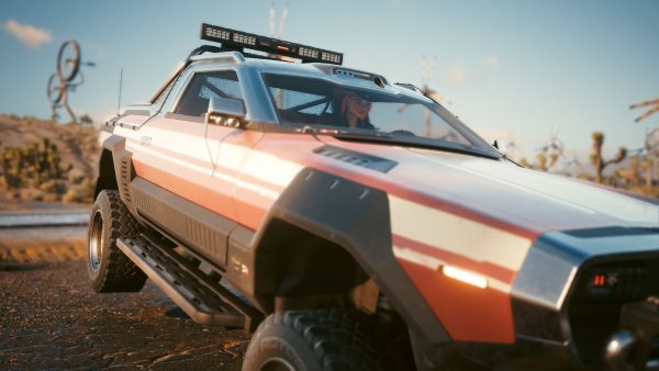 За рулем.. Cyberpunk 2077