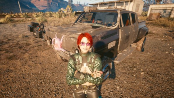 В пустошах.. Cyberpunk 2077