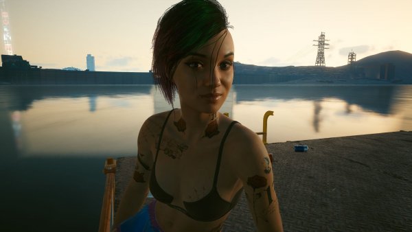 ДЖУДИ.. Cyberpunk 2077 глазами Windfire