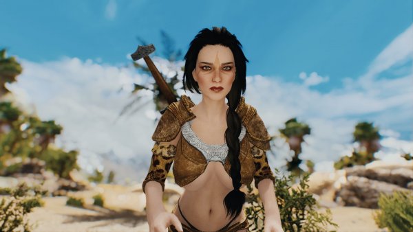 Соратница РИЯ. Любимая спутница. Skyrim SE (Тропики 7.0)