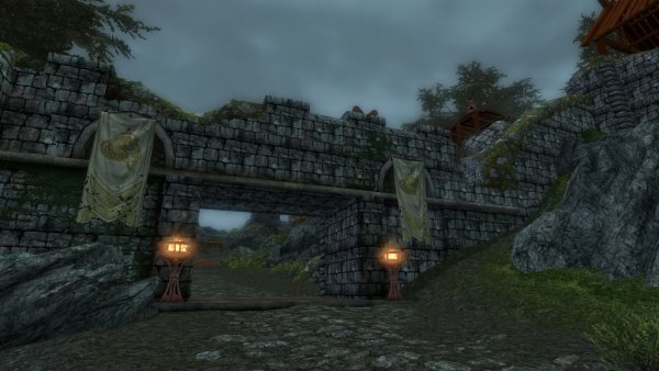 Стены Вайтрана.. Skyrim LE тестовое