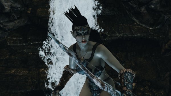 МИРРОЯ крадется в пещере.. SKYRIM AE (сборка 10)