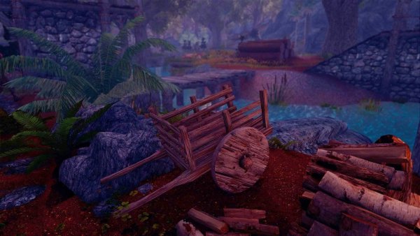 Ривервудский пейзаж.. Skyrim SE (сборка 11)