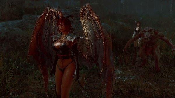 Жаркой ночью.. Skyrim SE (сборка 11)