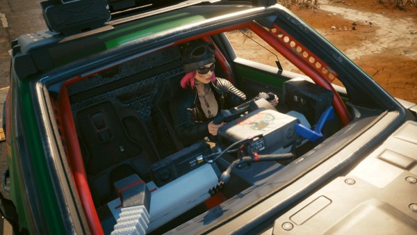 Cyberpunk 2077 глазами Windfire