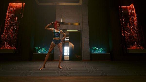 В холле нового дома.. Cyberpunk 2077 глазами Windfire