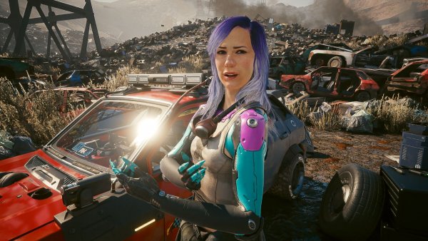 Лана нашла старую машину Ви. Cyberpunk 2077 глазами Windfire