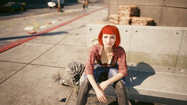 Деваха.. Cyberpunk 2077 глазами Windfire