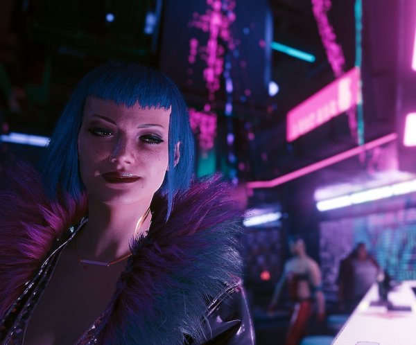 Эвелин,.. Cyberpunk 2077 глазами Windfire
