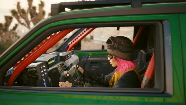 VEE за рулем.. Cyberpunk 2077 глазами Windfire