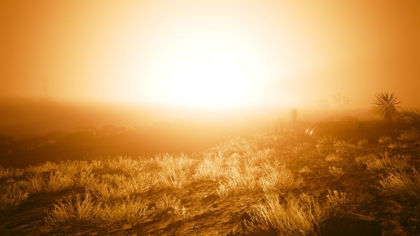 Песчаный закат.. Cyberpunk 2077 глазами Windfire