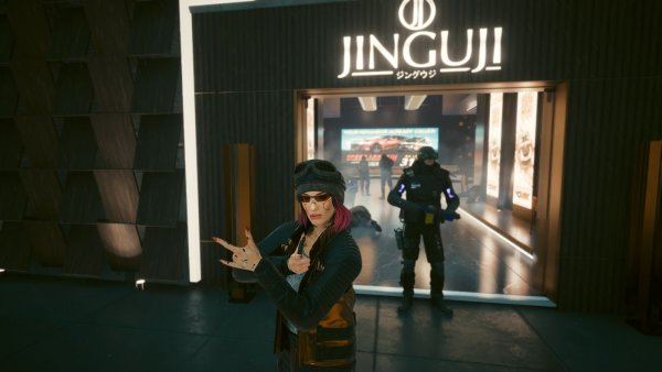 Ви рядом с элитным бутиком.. Cyberpunk 2077