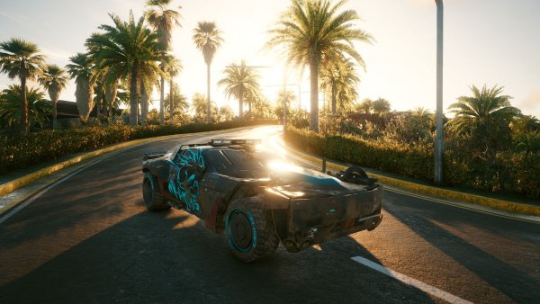 Пейзажик.. Cyberpunk 2077 глазами Windfire