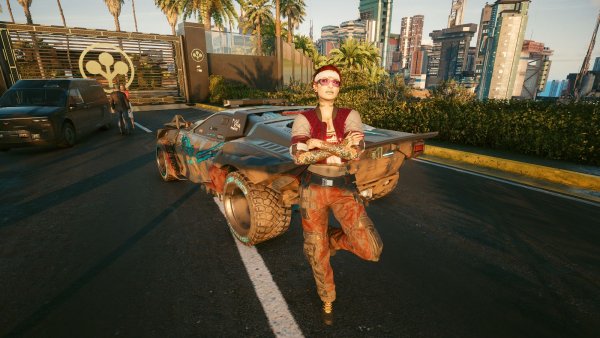 Cyberpunk 2077 глазами Windfire