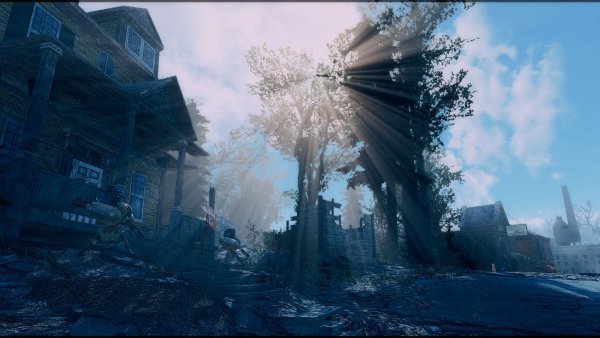 Турели у дома.. Poselenia Windfire Fallout-4