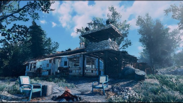 Слегка под охраной.. Poselenia Windfire Fallout-4
