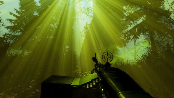 Солнечные лучи в радиционную бурю..