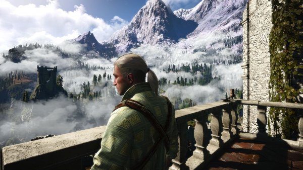 В Каэр Морхен.. Ведьмак III (сборка Торна)