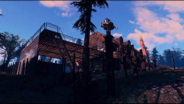 Моя RED ROCKET. Poselenia Windfire Fallout-4