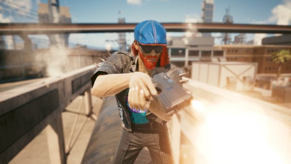 Cyberpunk 2077 глазами Windfire