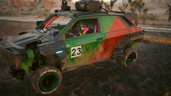 Над дорогой.. Cyberpunk 2077 глазами Windfire