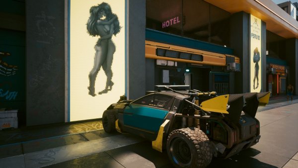 Cyberpunk 2077 глазами Windfire