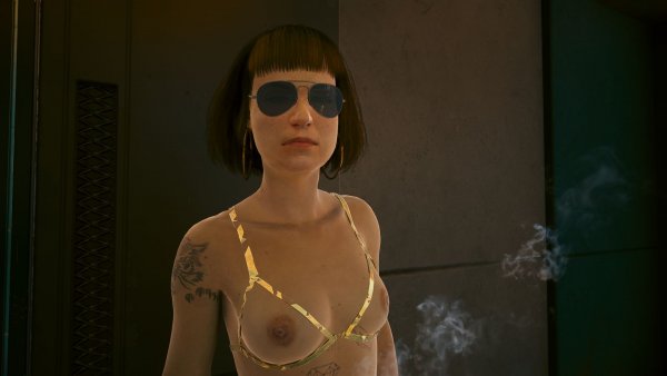 Girl. Cyberpunk 2077 глазами Windfire