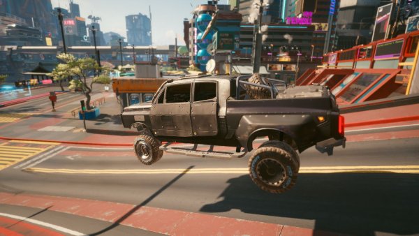 Летим.. Cyberpunk 2077 глазами Windfire