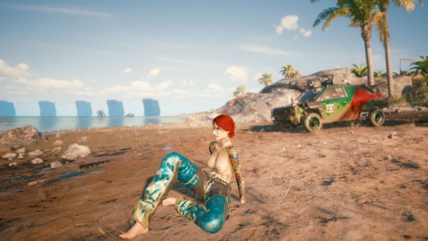 Cyberpunk 2077 глазами Windfire