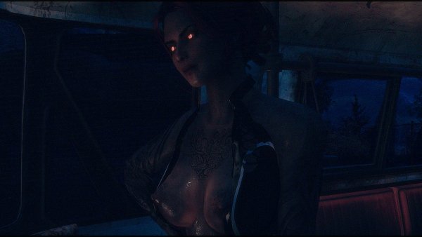 В автобусе.. Fallout-4 (Сборка 7.5)