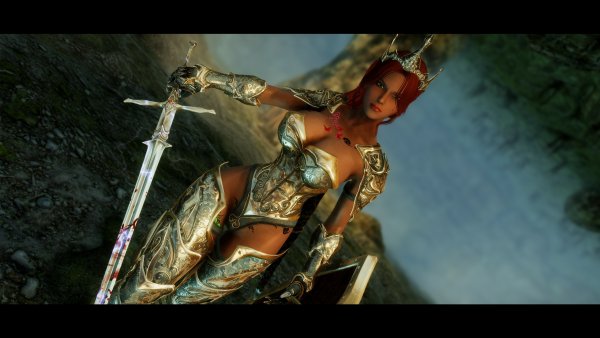 SkyrimAE Королевский прием