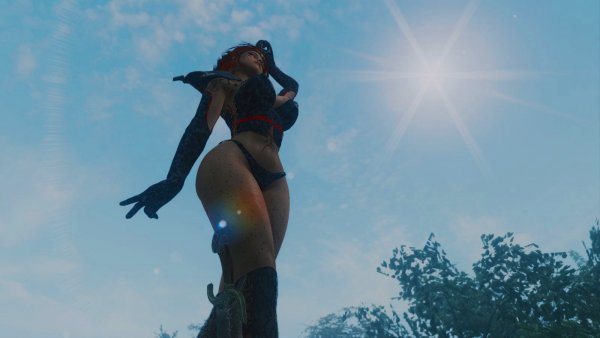 КОРТИ под небом Skyrim..