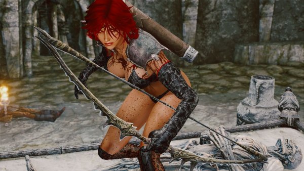 КОРТИ прошлась по драугру ;) Skyrim SE (сборка 11)