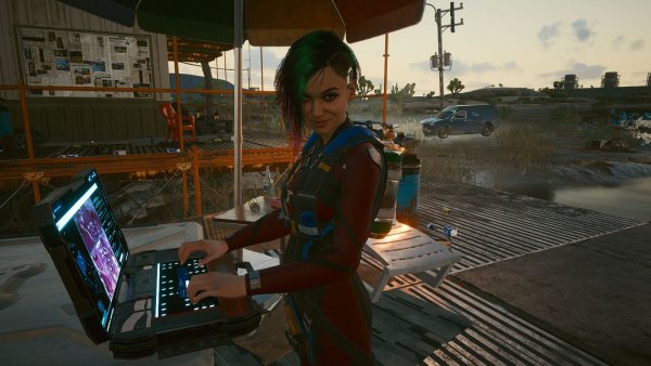 Джуди.. Cyberpunk 2077 глазами Windfire