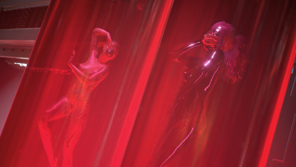 Вакако и Лиззи Уиззи - аквариумные танцовщицы.