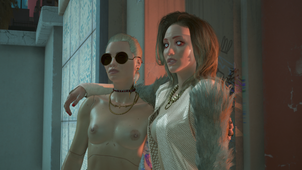 Та, которая со светящимися глазами:-"Красота страшная сила!".