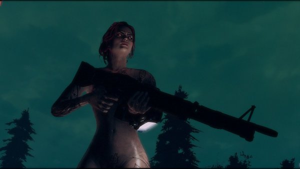 Нагая, но опасная.. Fallout-4 (Сборка 7.5)