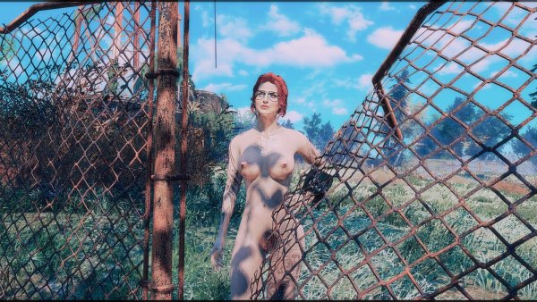 Сетка оторволась. Придется чинить. Fallout-4 (Сборка 7.5)