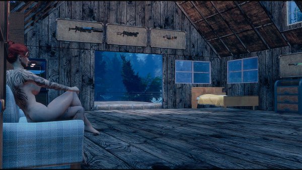Отдых дома.. Poselenia Windfire Fallout-4