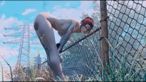 Вамп рассматривает посевы.. Fallout-4 (Сборка 7.5)