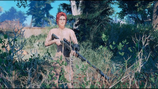 Кто-то шуршит в кустах.. Fallout-4 (Сборка 7.5)