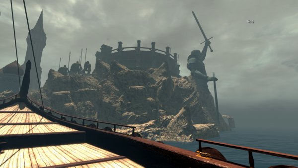 Подплываем к Сентинелу (Последний дракон).