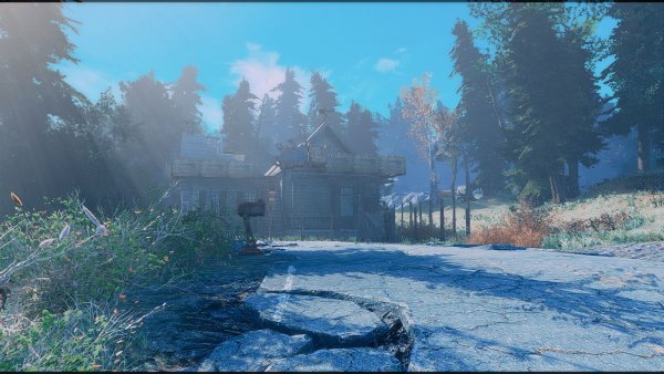 Домик.. Poselenia Windfire Fallout-4