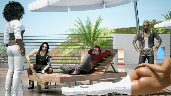 Денни проводит кастинг "мальчиков".