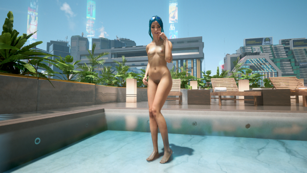 Стеснительная Ви.