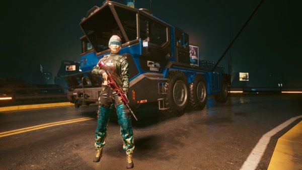 Щас поедем кататься )) Cyberpunk 2077 глазами Windfire