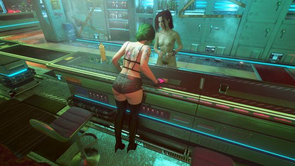 Любопытная Ви и попа обновлённой Клэр -2.